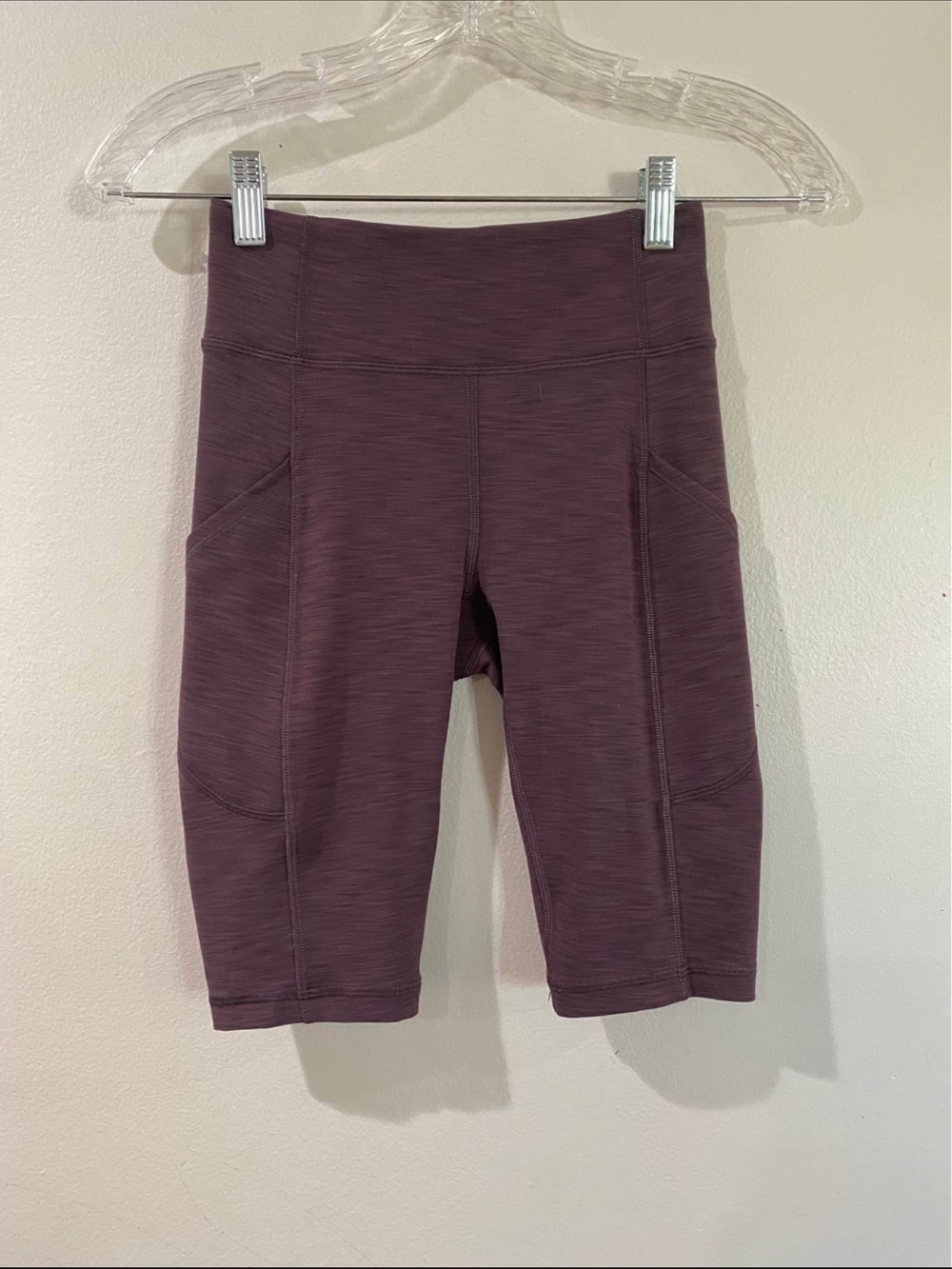 lululemon athletica High-Rise Side-Pocket Bike Shorts - Plum
